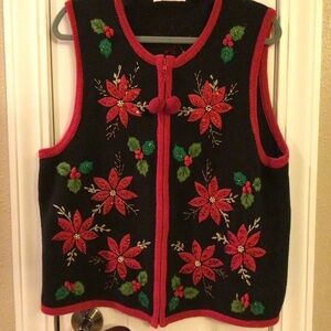 Beautiful Christmas Sweater Vest